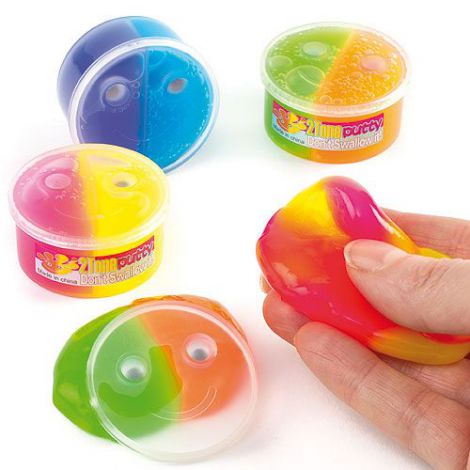 Slime Bicolor Baker Ross | Nu se lipește, 3 culori