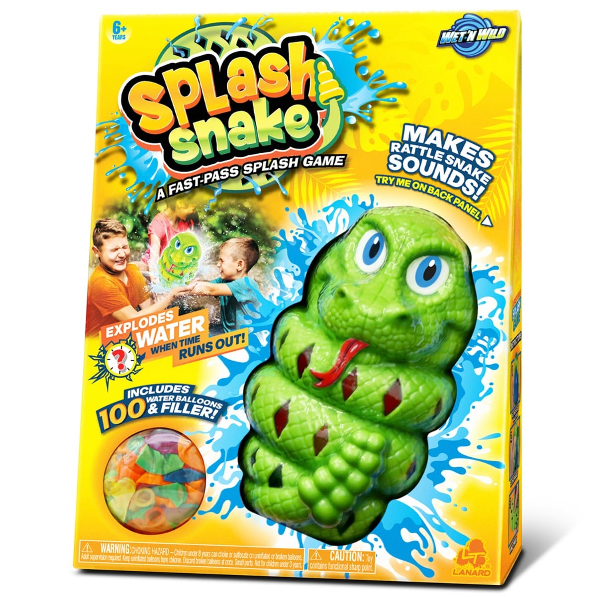 Splash Snake Lanard - Jucarie Apa cu Baloane