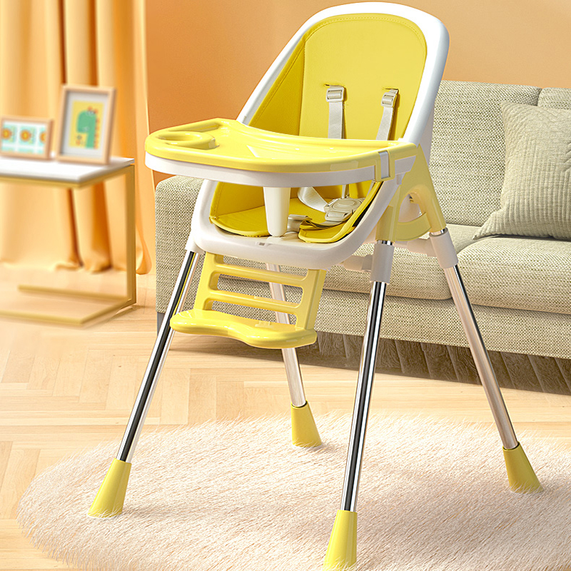 Scaun Masa Little Mom 2 în 1 Portabil Reglabil - imagine 2
