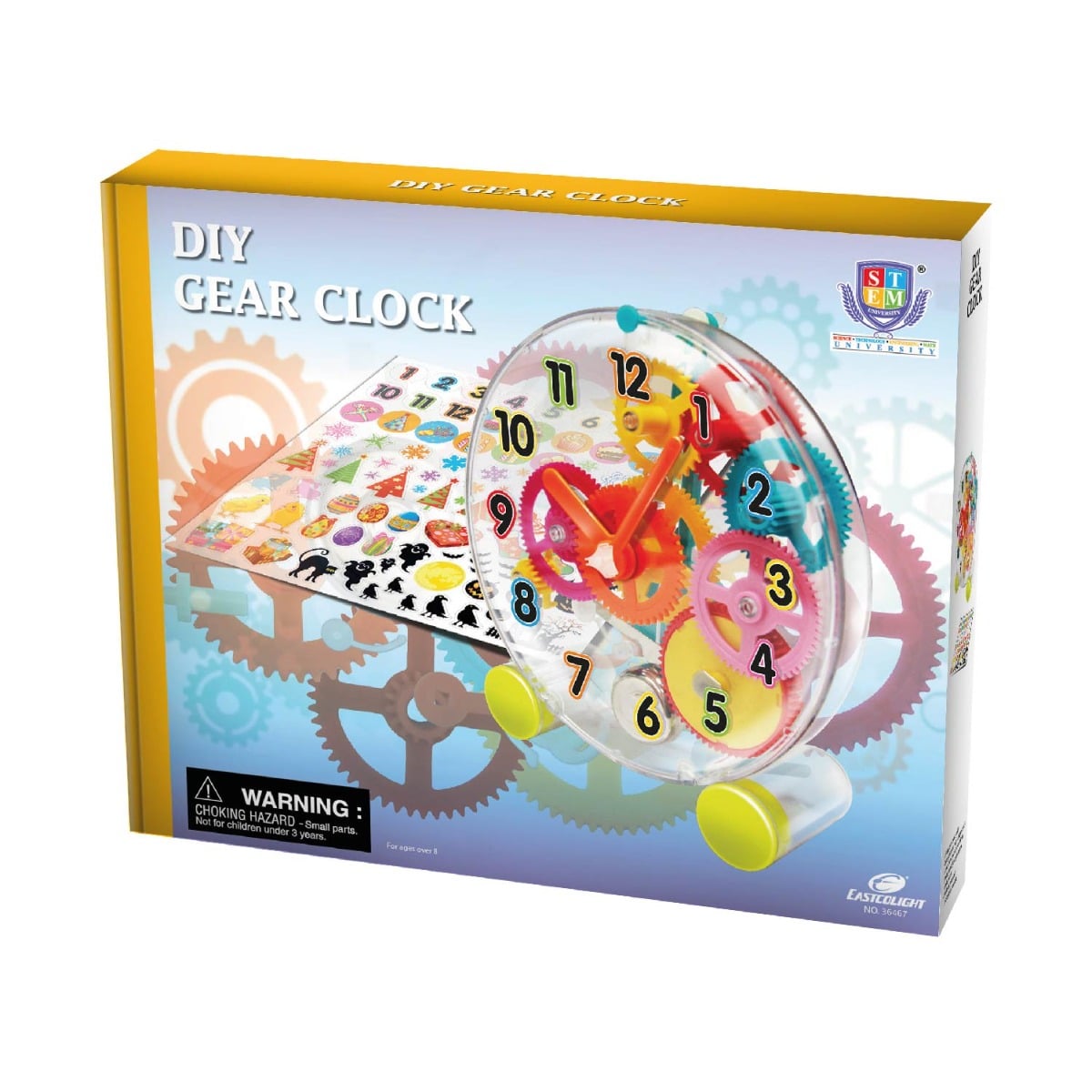 Set Educativ DIY Ceas Angrenaje Eastcolight