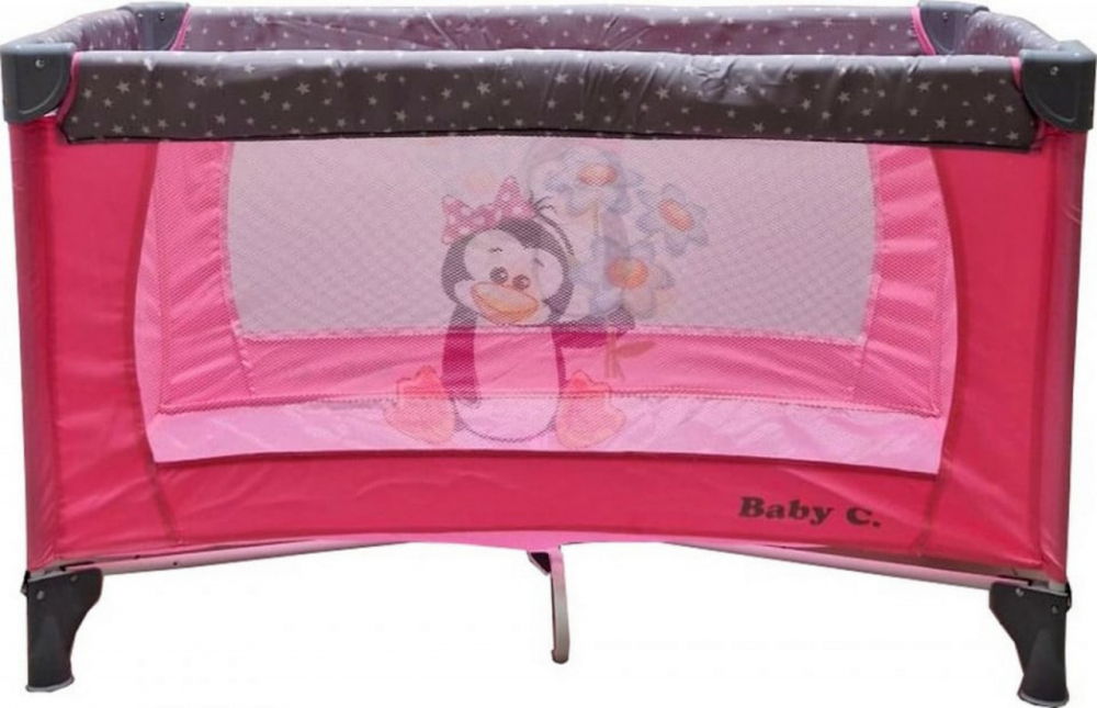 Patut Baby Care PRO Roz Pliabil 120x60 cm - imagine 4