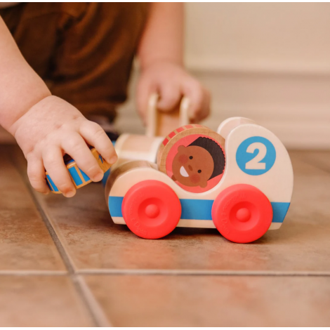Set Mașinuțe Lemn GO TOTs Melissa & Doug - imagine 4