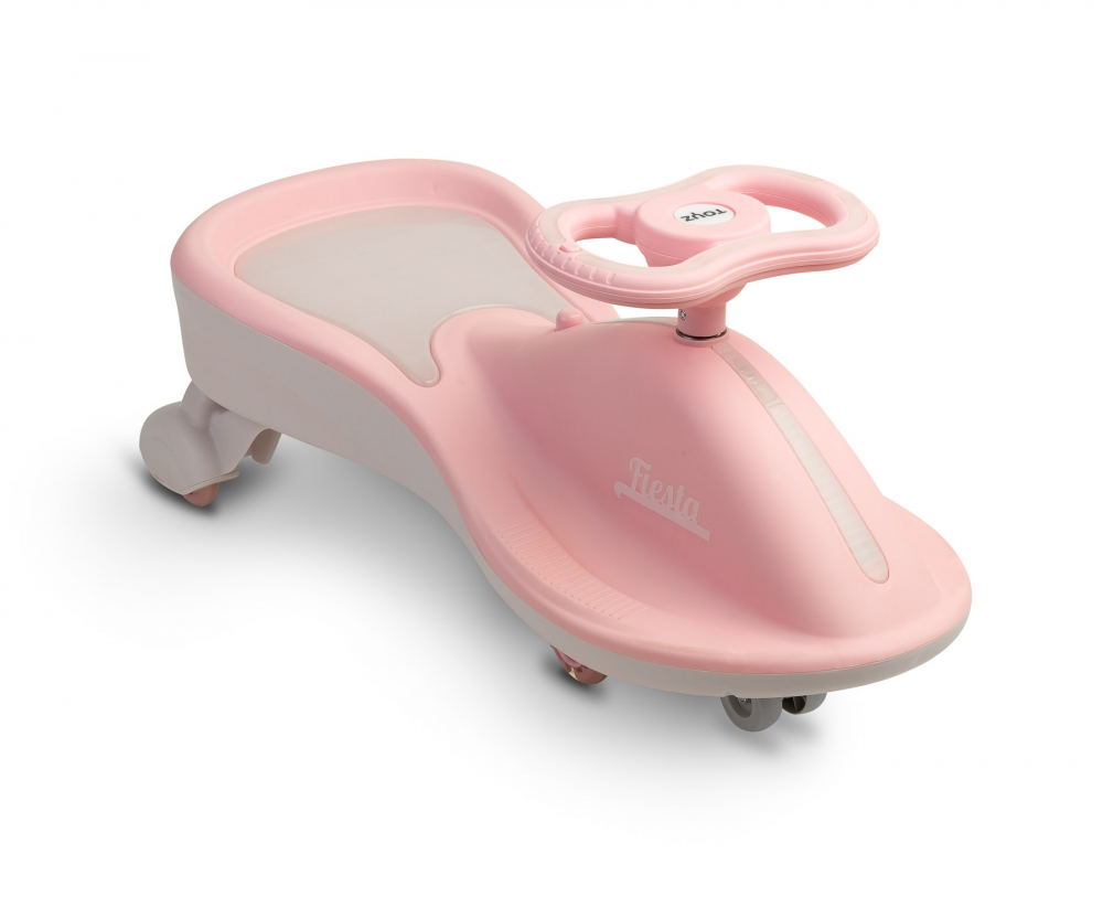 PlasmaCar Toyz Fiesta Roz - Fără Pedale, Cu Muzică