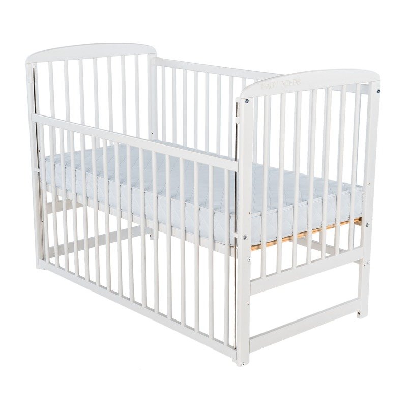 Patut Babyneeds Ola cu Laterala Culisanta - Alb