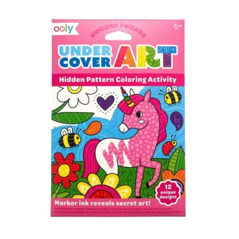 Ooly Undercover Art Unicorni - Modele Secrete