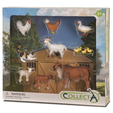 Set 9 Figurine Viata la Ferma Collecta