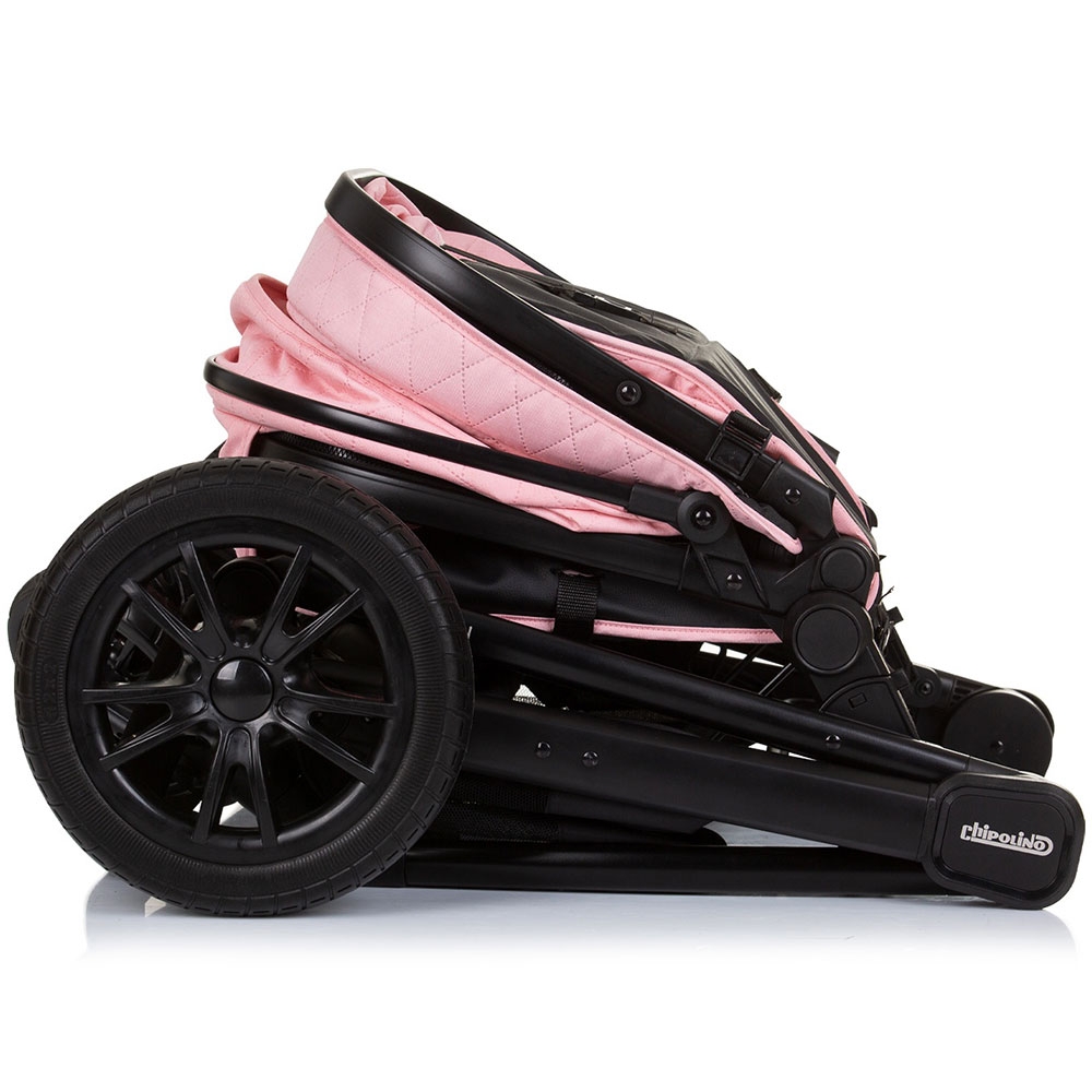 Carucior Chipolino Harmony 2 in 1 Flamingo, 0-22kg - imagine 7