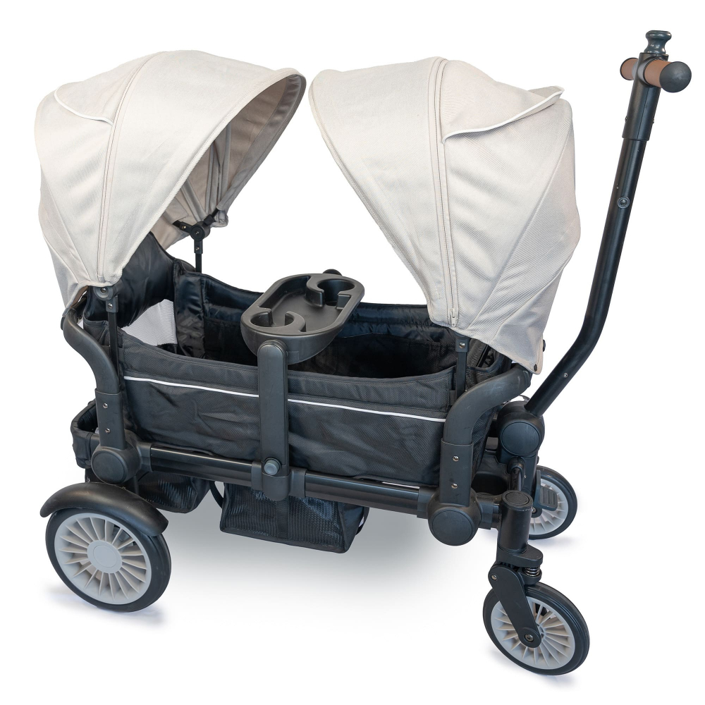 Carucior Vagon BabyGo - 2 Copii, Siguranta Maxima - imagine 8