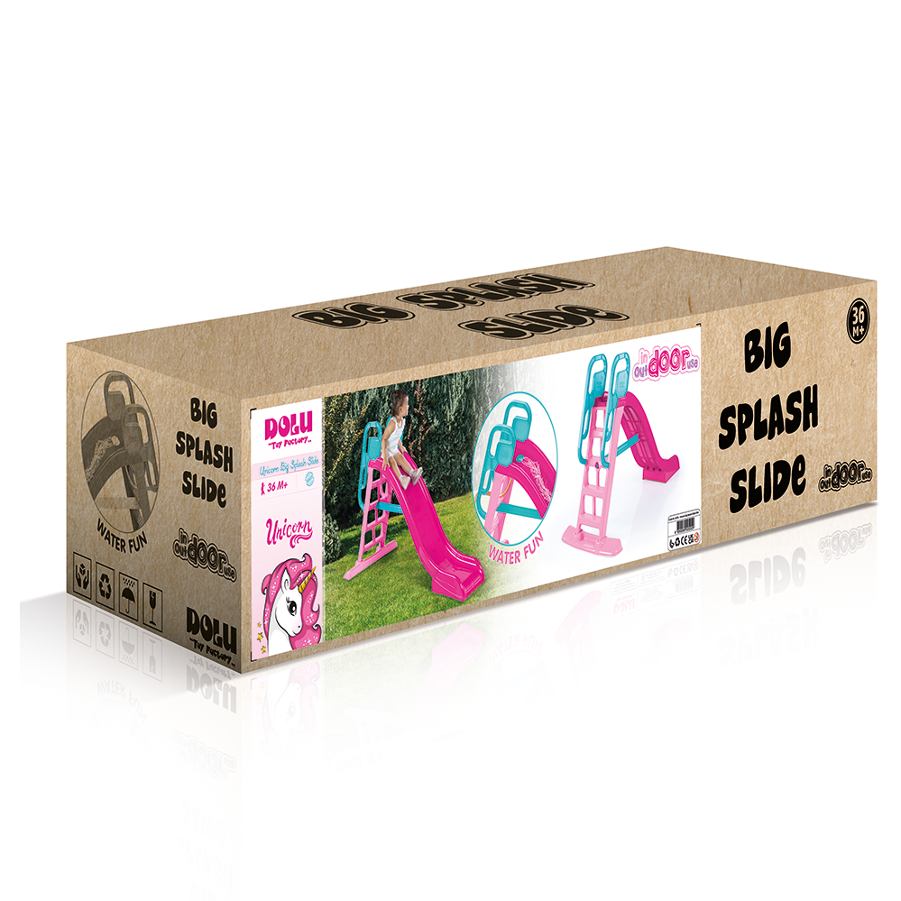 Tobogan Unicorn Dolu pentru Copii - Exterior - imagine 3