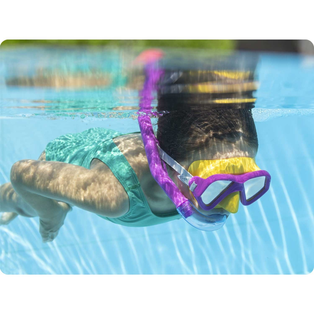 Set Snorkeling Copii Bestway - Aventura Roz - imagine 4
