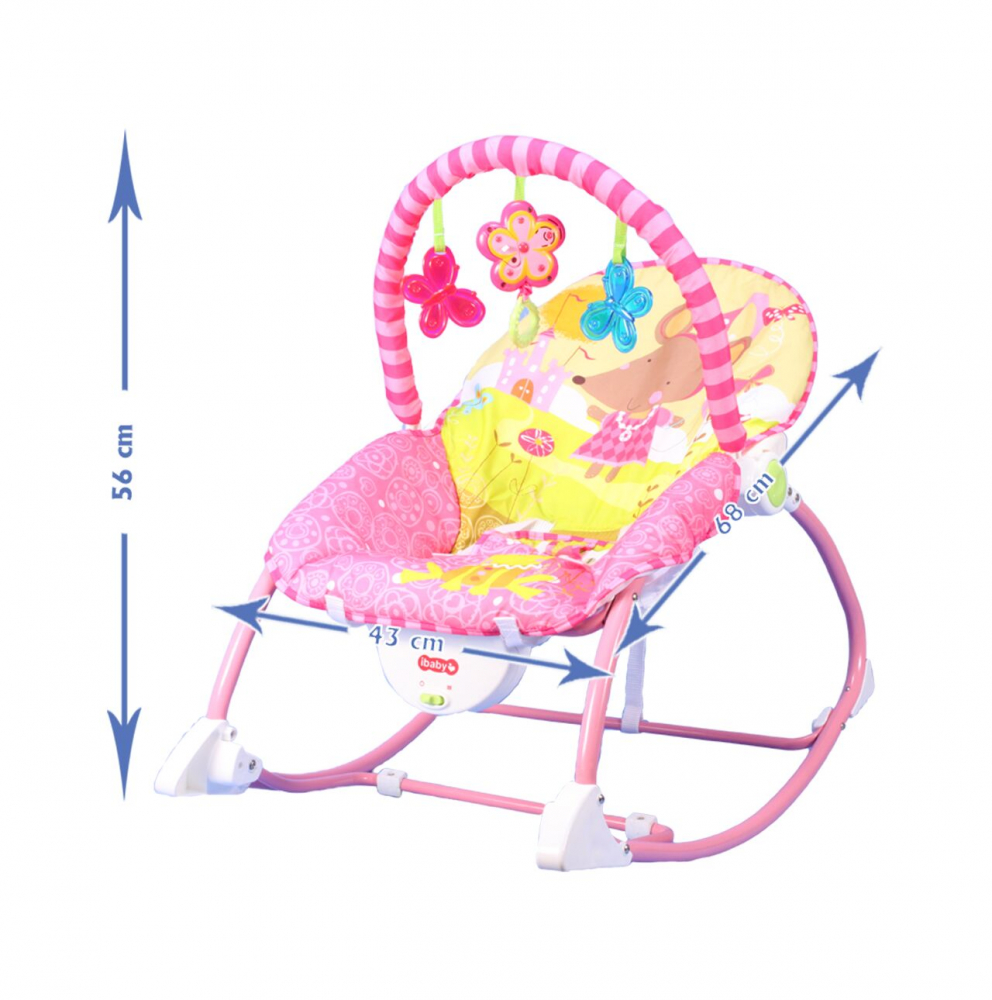 Scaun Balansoar 3 in 1 cu Vibrații Malplay - imagine 7