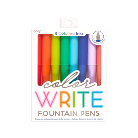 Ooly Color Write - Set 8 Stilouri pentru Caligrafie
