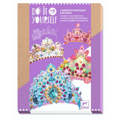 Set DIY Djeco Prințese - Coronițe Decorative 5+ Ani