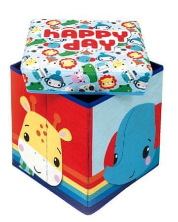 Taburet Depozitare Fisher Price Happy Day - imagine 3