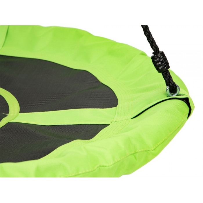 Leagan rotund Ecotoys, cuib de barza, 110 cm - imagine 2