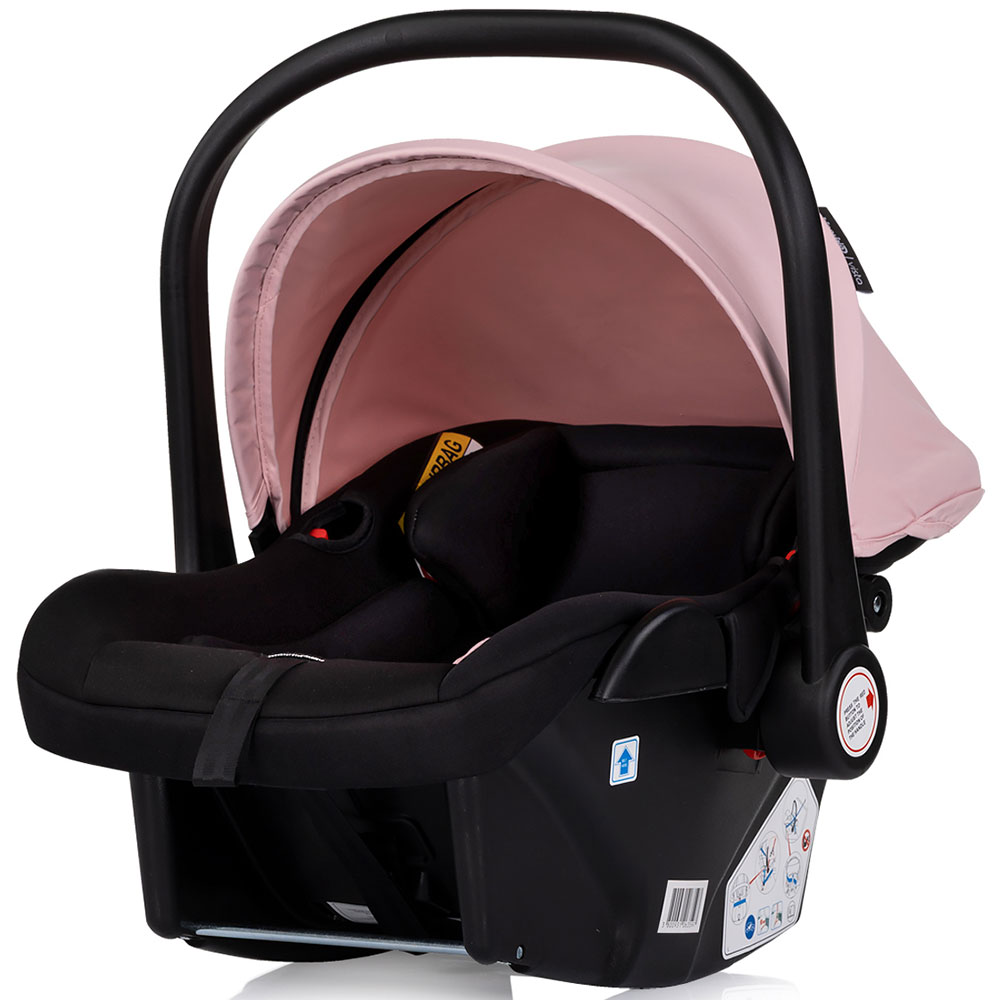 Carucior 3 in 1 Chipolino Vista Pink - Transformabil - imagine 4
