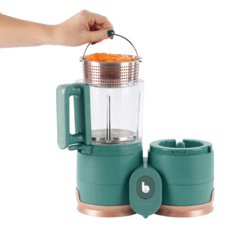 Robot Babymoov Nutribaby 4-1: Sticla și Otel Inoxidabil - imagine 3