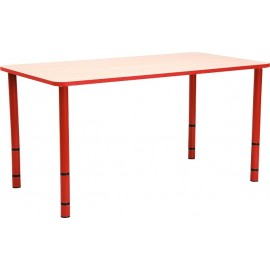 Masa Gradinita Bambino Rosu, Reglabila 40-59cm