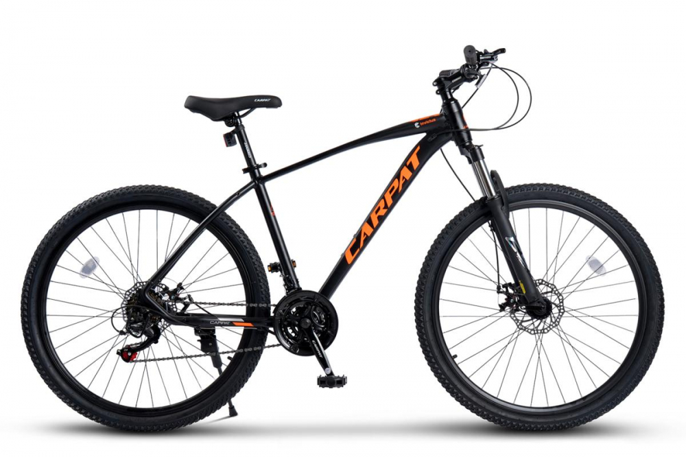 Bicicleta MTB Carpat Invictus pentru Aventură