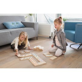 Domino din Lemn Gigant Buitenspeel - Joc Educațional - imagine 2