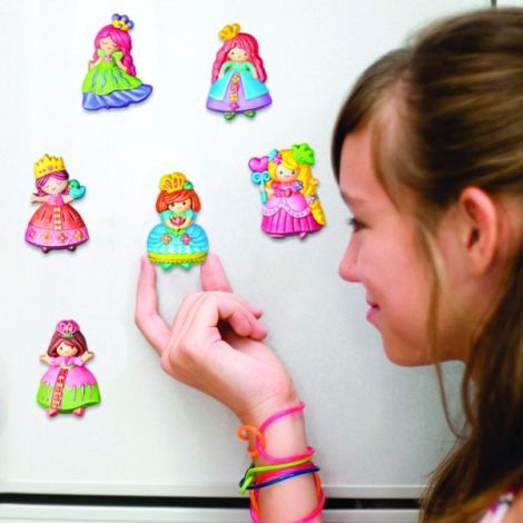 Atelier Creativ 4M Printesa cu Sclipici | Modelează și Pictează - imagine 5