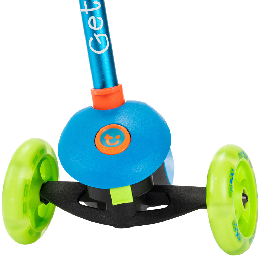 Trotineta Trunki Albastru Pliabilă, Ghidon Reglabil, 50kg