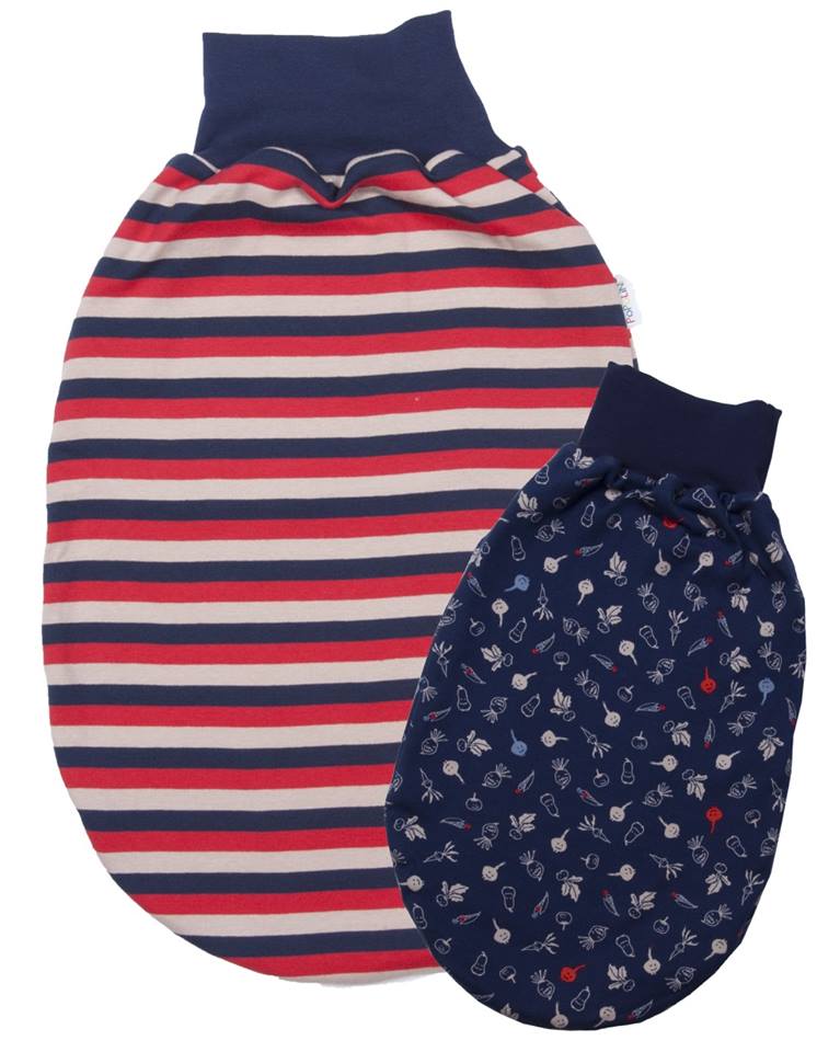 Sac Dormit Iobio Popolini Reversibil Bumbac Organic