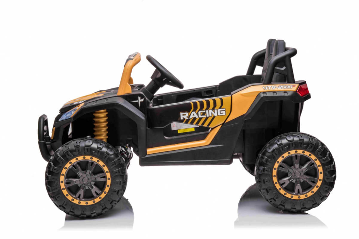 Buggy UTV 2000 Portocaliu | Masinuta Electrica 4x4 - imagine 2