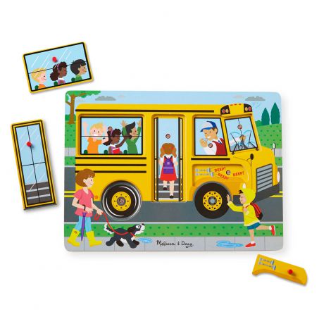 Puzzle Sonor La plimbare Melissa & Doug - imagine 2