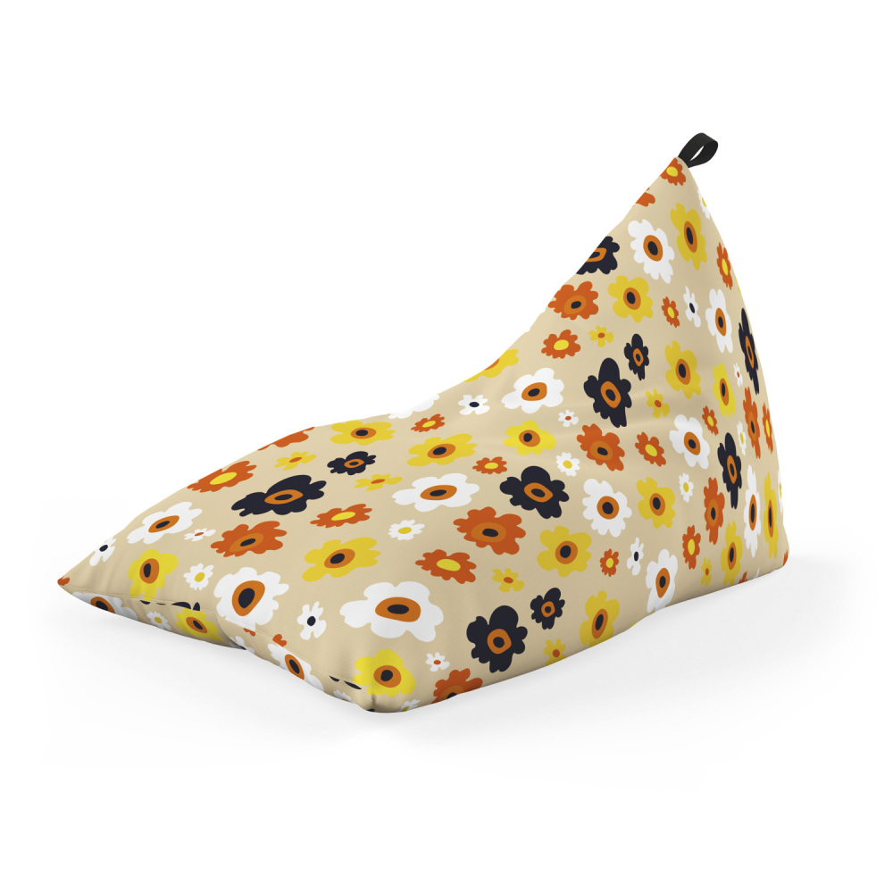 Fotoliu Puf Updeco Daisy Beige, Relaxare - imagine 5
