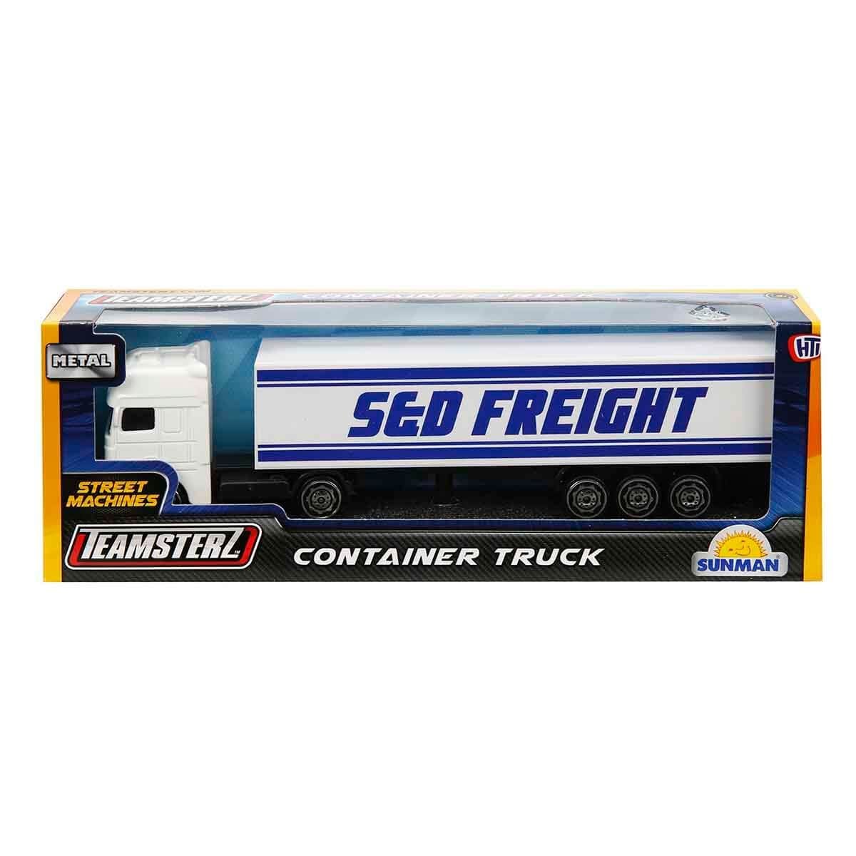 Camion cu Remorca Teamsterz Alb