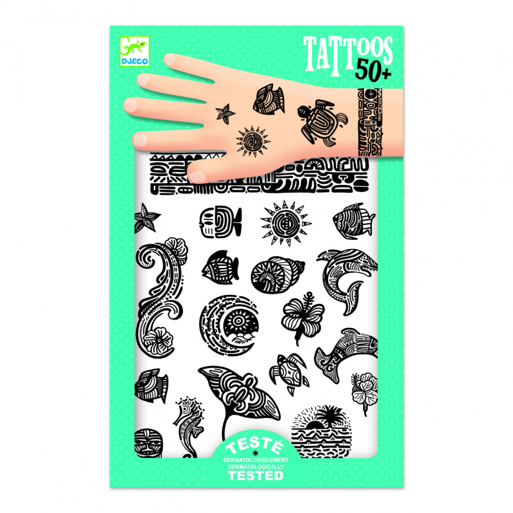 Tatuaje Polynesia Djeco | Non-alergice & Temporare