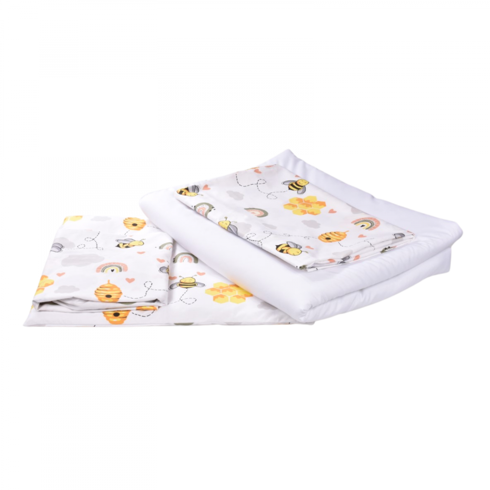 Lenjerie Patut Albinute 5 Piese | Confort Family