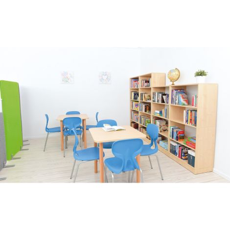 Dulap bibliotecă Moje bambino, 4 rafturi spațioase - imagine 11