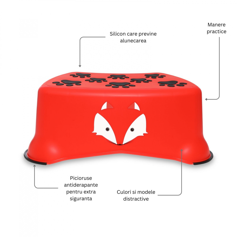 Treapta My Step Stool Vulpe | Independență pentru copii - imagine 3