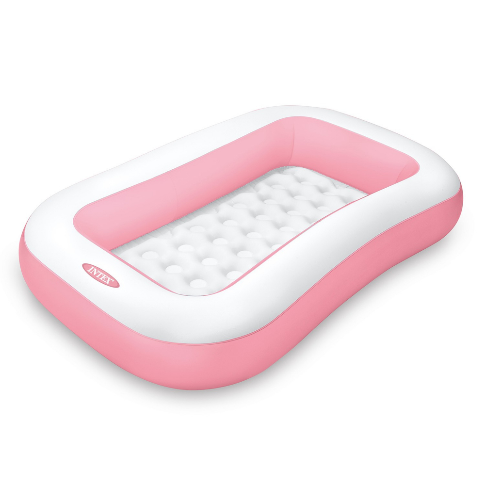 Piscina Gonflabila Intex Roz, 166x100 cm - imagine 2