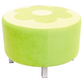 Taburet Rotund Premium Moje Bambino, Verde