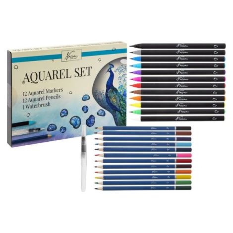 Set Artistic Acuarela Nassau | 25 Piese Creativ