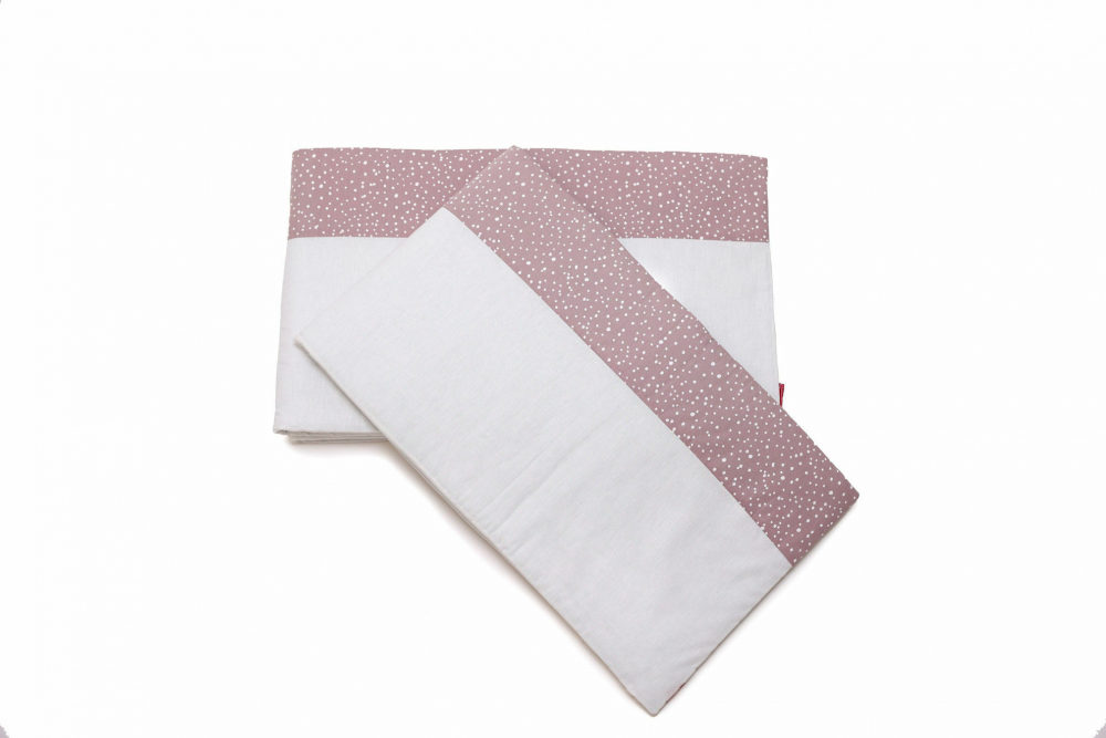 Set protecții patut KidsDecor Marshmellow, 60x120 cm - imagine 5