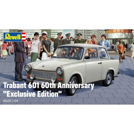 Revell Trabant 601 Aniversar 60 Ani Scale 1:24 - imagine 3