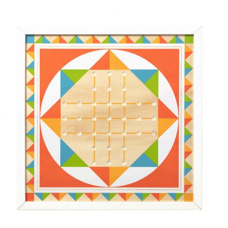 Joc 2 in 1 Solitaire și Sah Chinezesc - Melissa & Doug - imagine 3