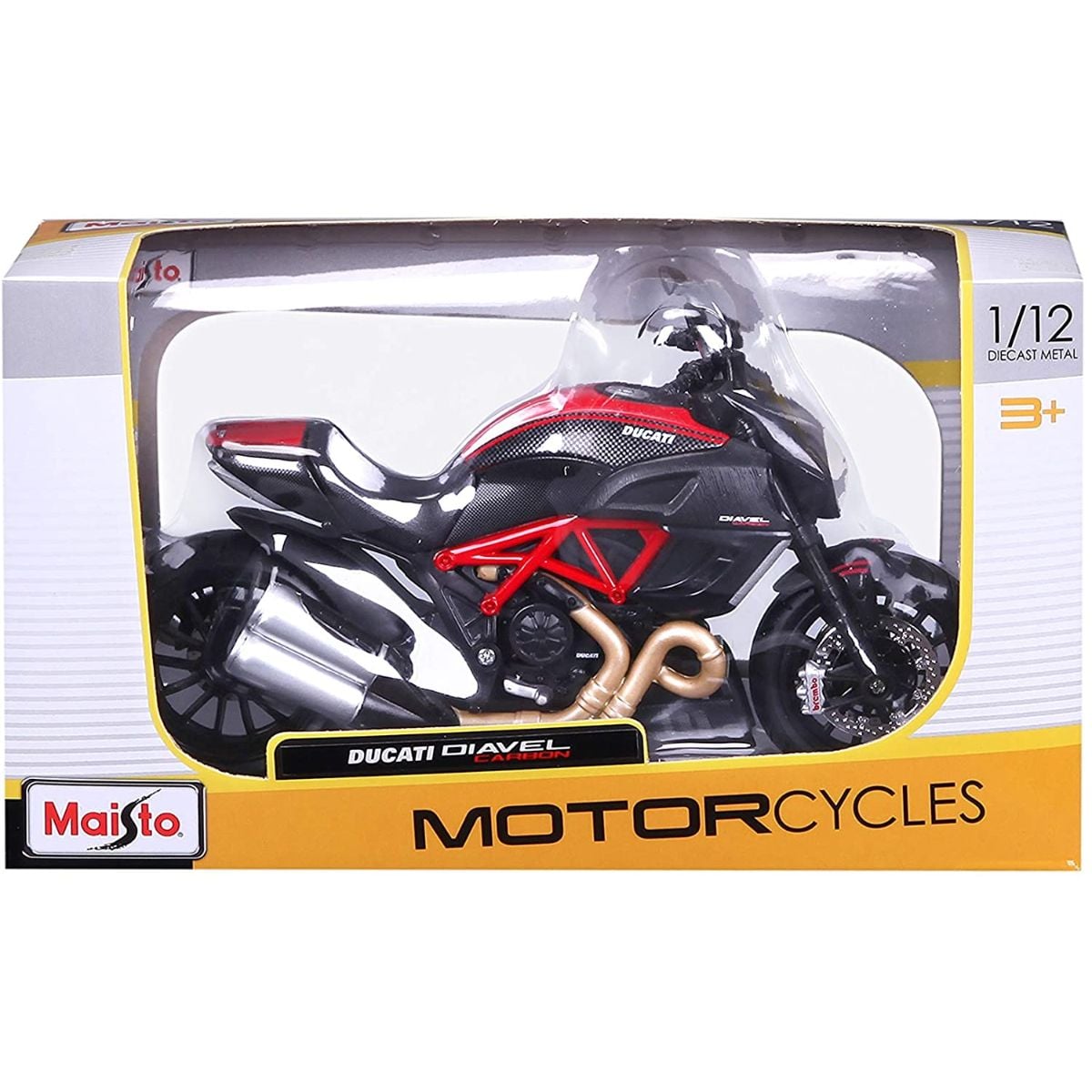 Model Maisto Ducati Diavel Carbon 1:12