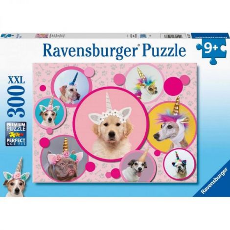 Puzzle Catei Cu Corn Ravensburger 300 Piese - imagine 2
