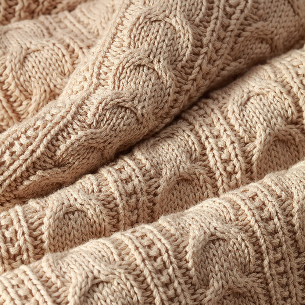 Paturica Babyono Bej | Confort Termic Premium - imagine 6