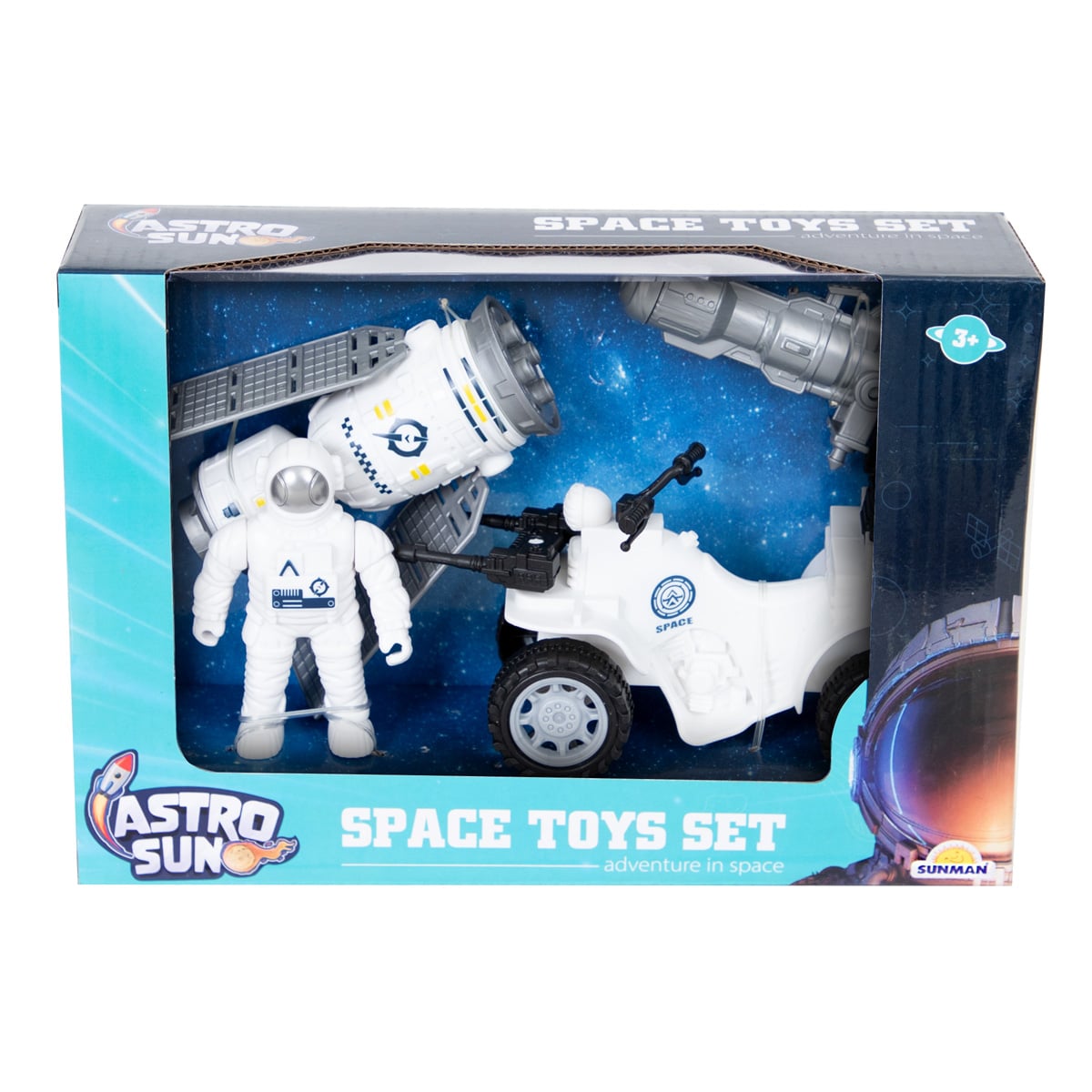 Set Vehicule Spatiale si Astronaut Sunman