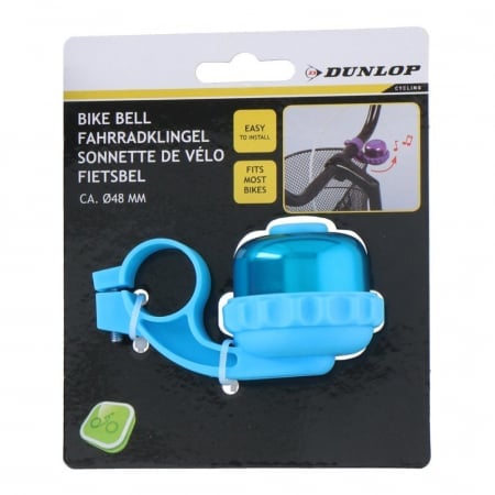 Sonerie Bicicleta Dunlop 48mm Bleu