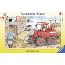Puzzle Excavator 15 piese Ravensburger