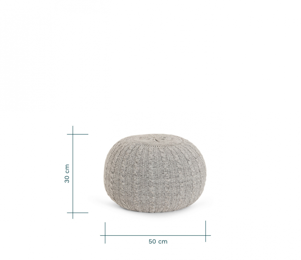 Fotoliu Pouffe Tutti Bambini Pebble – Design Modern