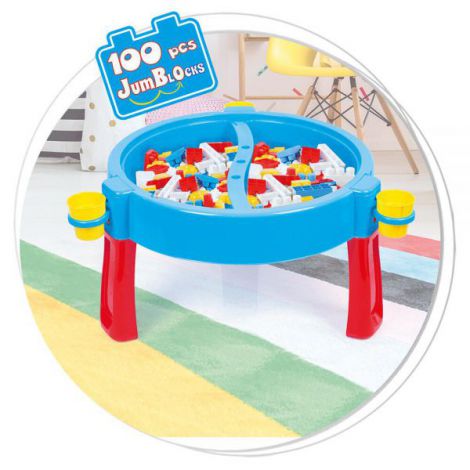 Masuta activitati Dolu 100 cuburi constructie - imagine 2