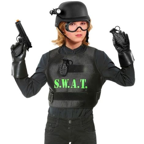 Set S.W.A.T. 5 Piese Widmann - Accesorii Carnaval - imagine 3